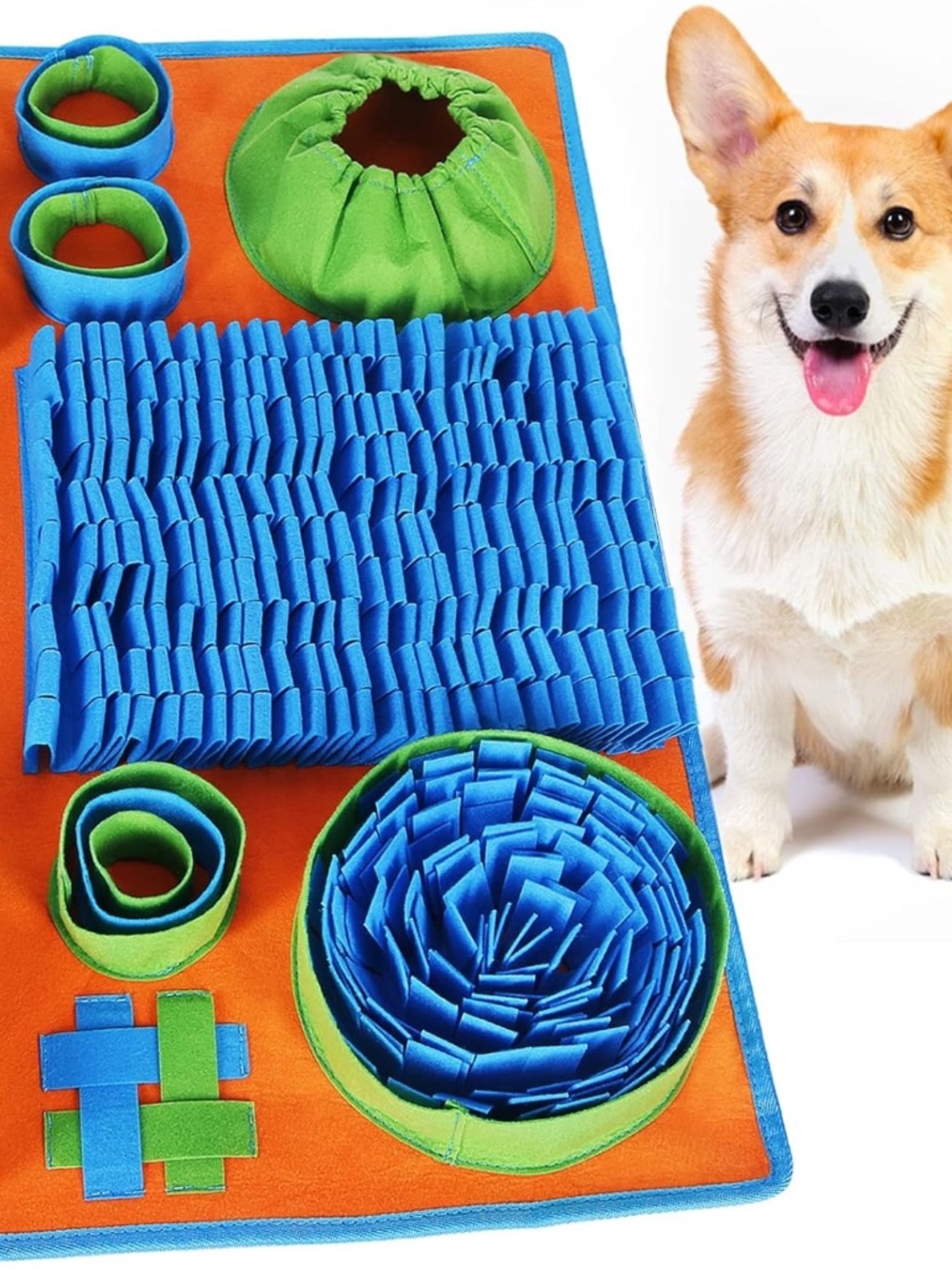 NWOT Vivifying Dog Snuffle Mat Interactive Puzzle Slow Feeder Toy